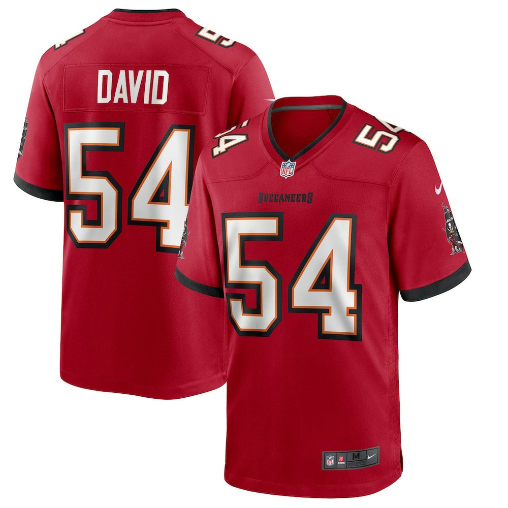 NFL Lavonte David Tampa Bay Buccaneers Game Jersey - Red