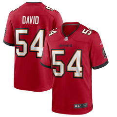 NFL Lavonte David Tampa Bay Buccaneers Game Jersey - Red