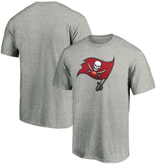 Tampa Bay Buccaneers Primary Logo T-Shirt Heather Gray