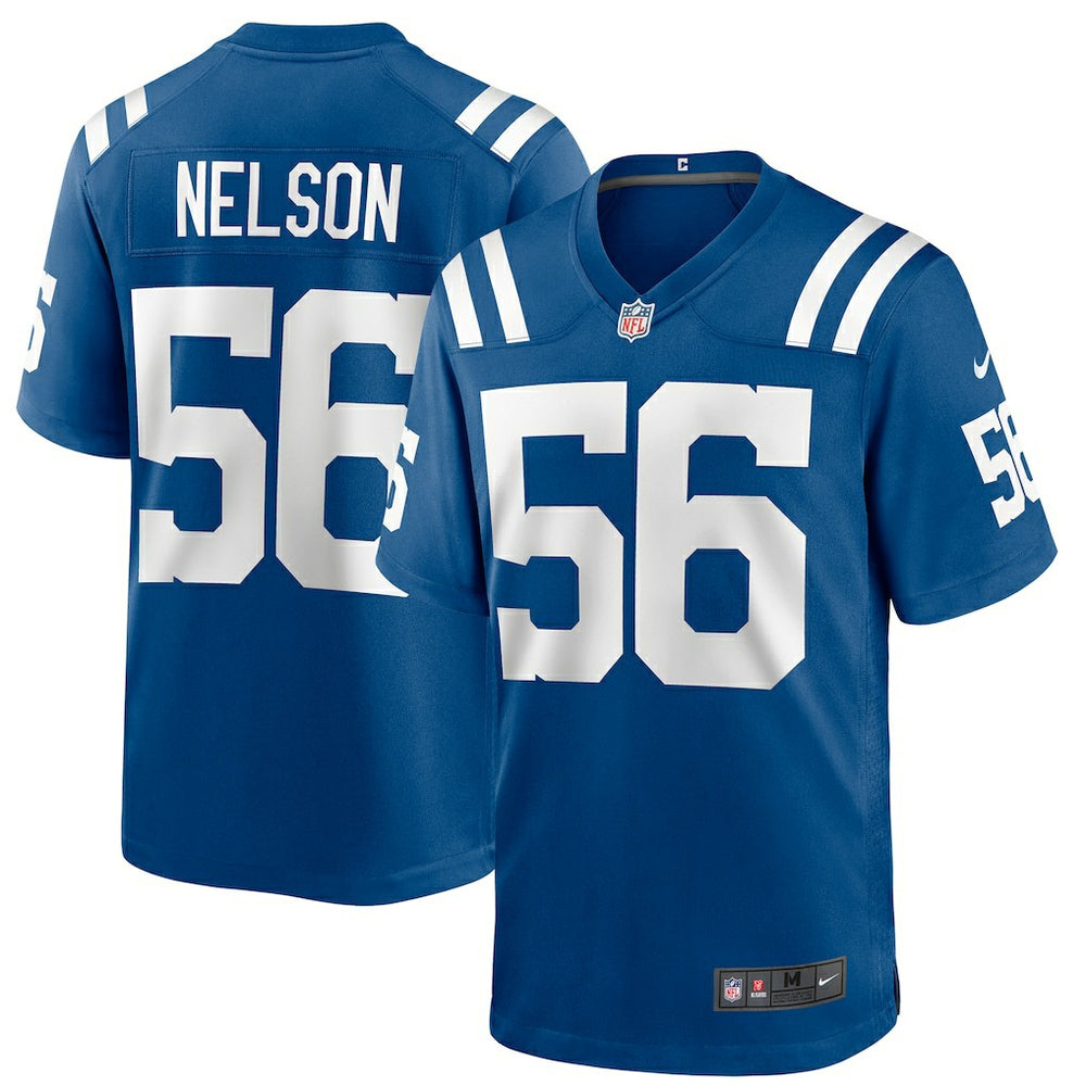 NFL Quenton Nelson Indianapolis Colts Game Player Jersey - Royal