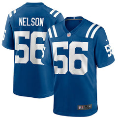 NFL Quenton Nelson Indianapolis Colts Game Player Jersey - Royal