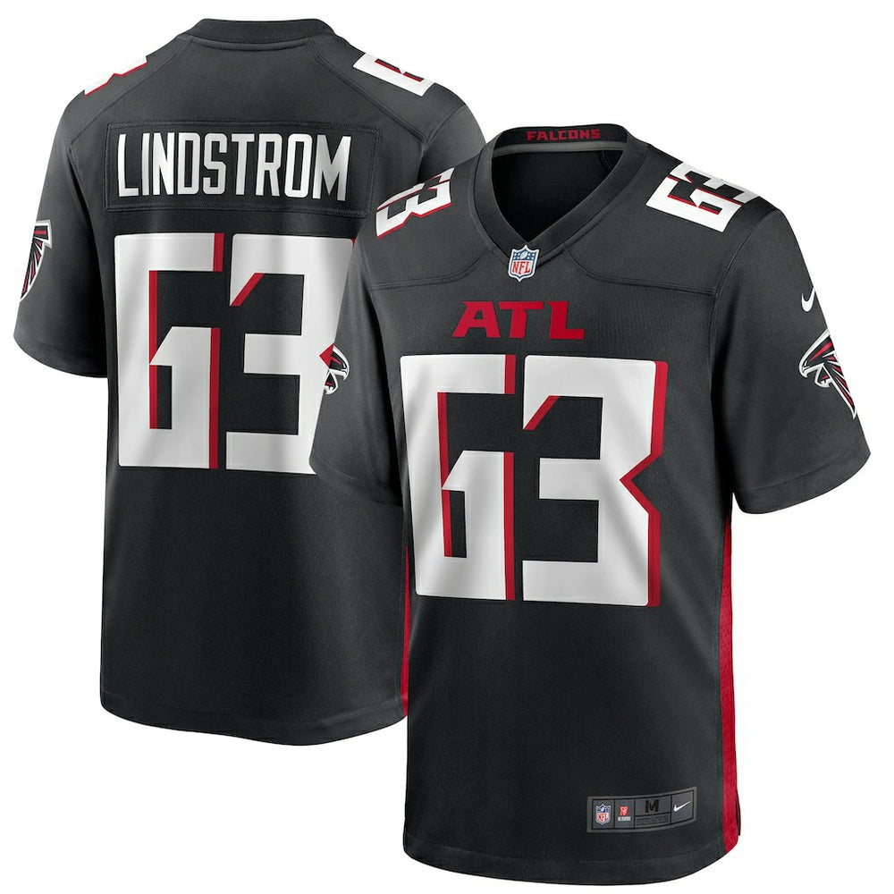 NFL Chris Lindstrom Atlanta Falcons Game Jersey - Black