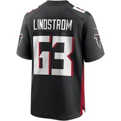 NFL Chris Lindstrom Atlanta Falcons Game Jersey - Black