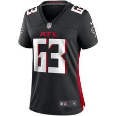 NFL Chris Lindstrom Atlanta Falcons Women's Game Jersey - Black