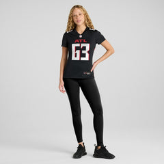 NFL Chris Lindstrom Atlanta Falcons Women's Game Jersey - Black