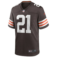 NFL Denzel Ward Cleveland Browns Player Game Jersey - Brown