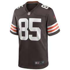 NFL David Njoku Cleveland Browns Player Game Jersey - Brown