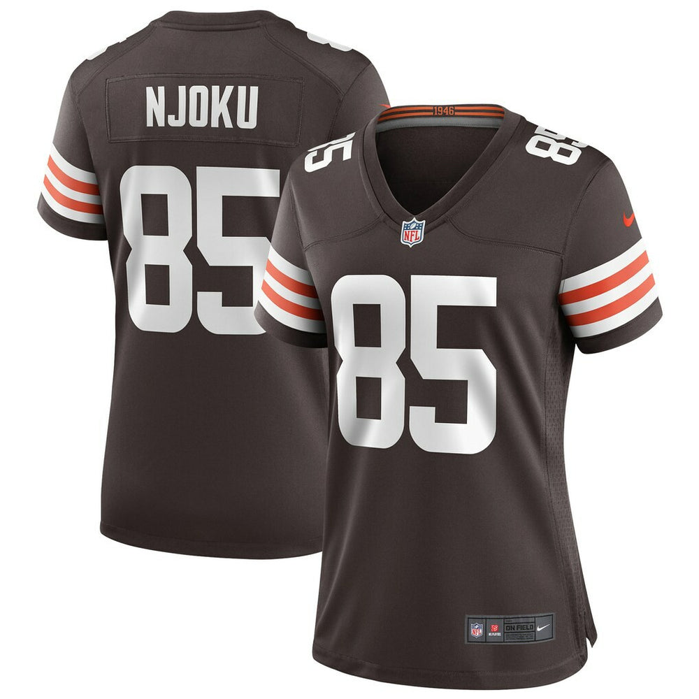 NFL David Njoku Cleveland Browns Women's Player Game Jersey - Brown