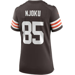 NFL David Njoku Cleveland Browns Women's Player Game Jersey - Brown