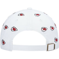 Kansas City Chiefs '47 Women's Confetti Clean Up Adjustable Hat White