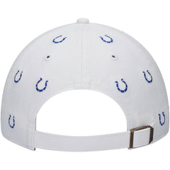 Indianapolis Colts '47 Women's Confetti Clean Up Adjustable Hat White