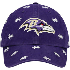 Baltimore Ravens '47 Women's Confetti Clean Up Adjustable Hat Purple