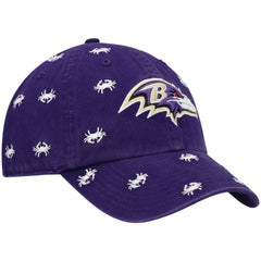 Baltimore Ravens '47 Women's Confetti Clean Up Adjustable Hat Purple