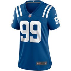 NFL DeForest Buckner Indianapolis Colts Women's Game Player Jersey - Royal