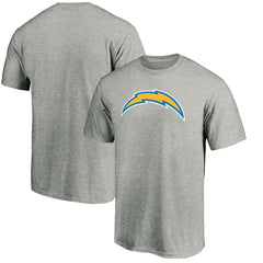 Los Angeles Chargers Primary Logo T-Shirt Heather Gray