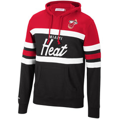 Miami Heat Head Coach Pullover Hoodie Red/Black