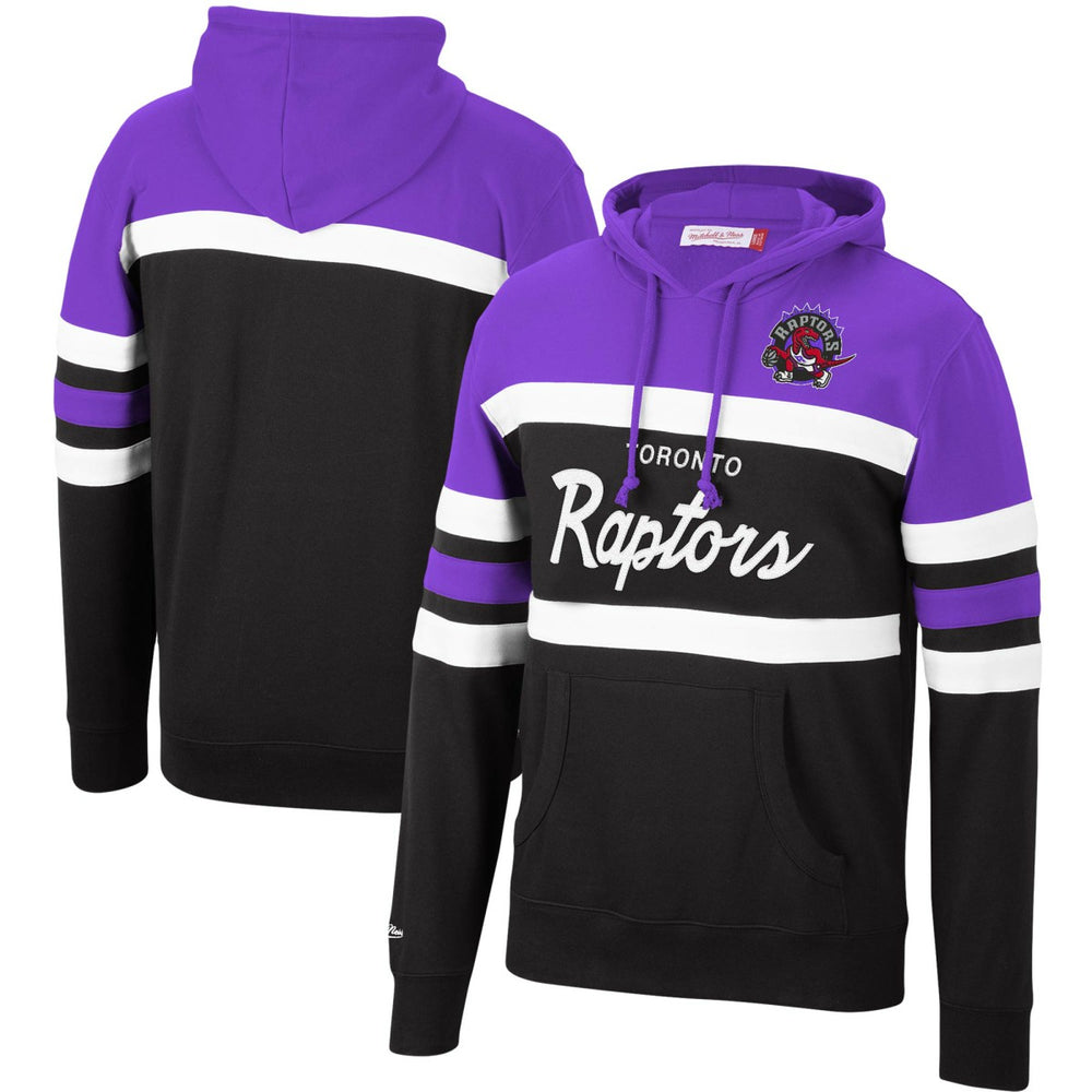 Toronto Raptors Head Coach Pullover Hoodie Purple/Black