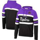 Toronto Raptors Head Coach Pullover Hoodie Purple/Black