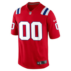 NFL New England Patriots Alternate Custom Jersey - Red
