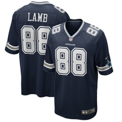 NFL CeeDee Lamb Dallas Cowboys Game Jersey - Navy