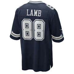 NFL CeeDee Lamb Dallas Cowboys Game Jersey - Navy