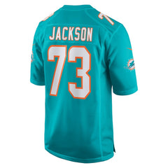 NFL Austin Jackson Miami Dolphins Game Jersey - Aqua