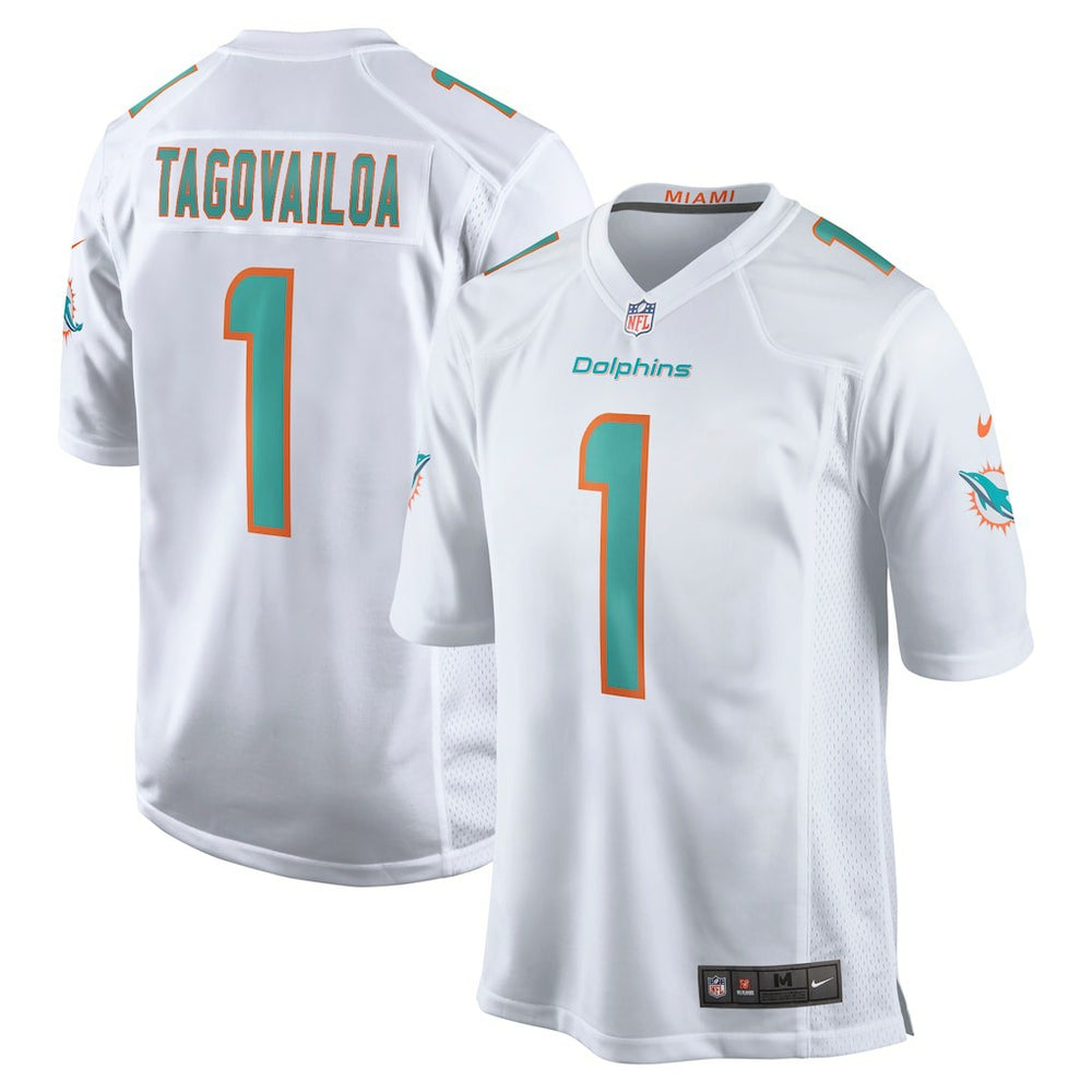 NFL Tua Tagovailoa Miami Dolphins Game Jersey - White