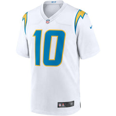 NFL Justin Herbert Los Angeles Chargers Game Jersey - White
