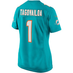 NFL Tua Tagovailoa Miami Dolphins Women's Game Jersey - Aqua