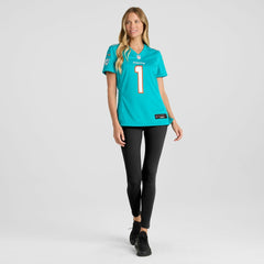 NFL Tua Tagovailoa Miami Dolphins Women's Game Jersey - Aqua
