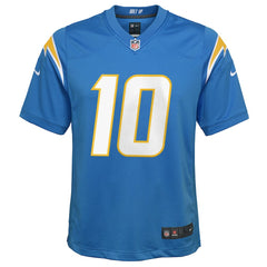 NFL Justin Herbert Los Angeles Chargers Youth Game Jersey - Powder Blue
