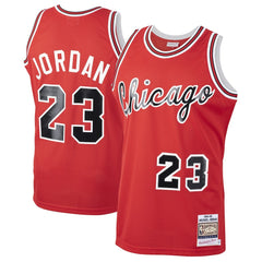 NBA Michael Jordan Chicago Bulls 1984/85 Hardwood Classics Rookie Authentic Jersey sale - Red