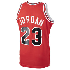 NBA Michael Jordan Chicago Bulls 1984/85 Hardwood Classics Rookie Authentic Jersey sale - Red