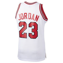 NBA Michael Jordan Chicago Bulls 1984/85 Hardwood Classics Rookie Authentic Jersey sale - White
