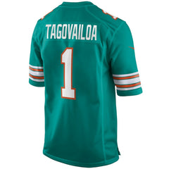 NFL Tua Tagovailoa Miami Dolphins Alternate Game Jersey - Aqua