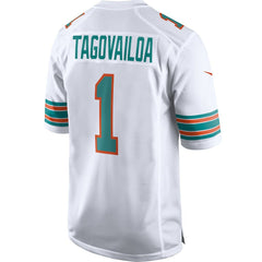 NFL Tua Tagovailoa Miami Dolphins 2nd Alternate Game Jersey - White