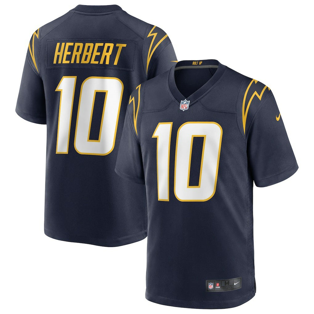 NFL Justin Herbert Los Angeles Chargers Alternate Game Jersey - Navy