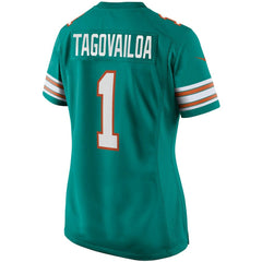 NFL Tua Tagovailoa Miami Dolphins Women's Alternate Game Jersey - Aqua