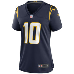 NFL Justin Herbert Los Angeles Chargers Women's Alternate Game Jersey - Navy