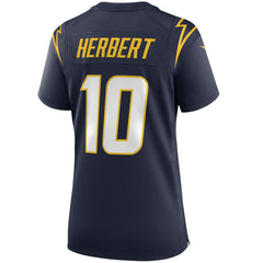 NFL Justin Herbert Los Angeles Chargers Women's Alternate Game Jersey - Navy