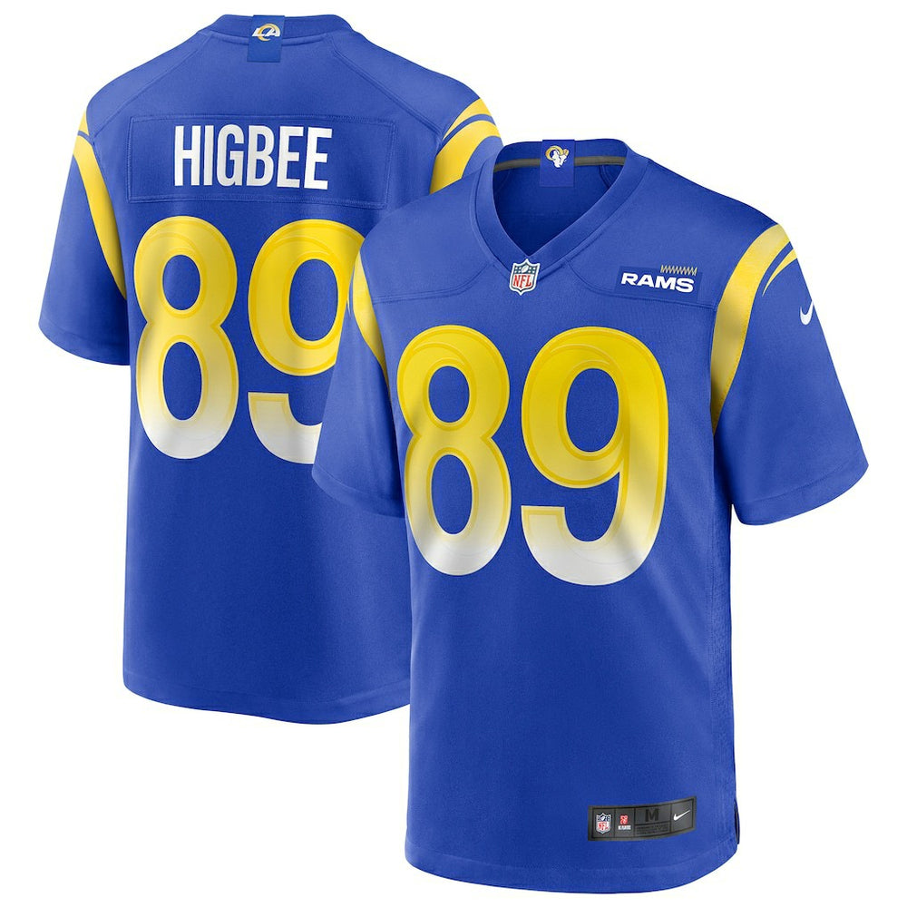 NFL Tyler Higbee Los Angeles Rams Game Player Jersey - Royal