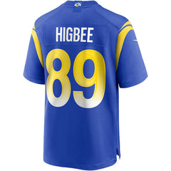 NFL Tyler Higbee Los Angeles Rams Game Player Jersey - Royal