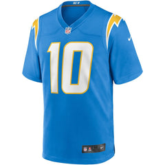 NFL Justin Herbert Los Angeles Chargers Player Game Jersey - Powder Blue
