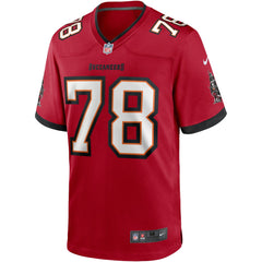 Tristan Wirfs Tampa Bay Buccaneers Player Game Jersey Red
