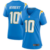 NFL Justin Herbert Los Angeles Chargers Women's Player Game Jersey - Powder Blue