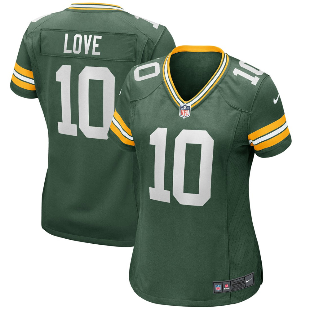 NFL Jordan Love Green Bay Packers Women's Game Jersey - Green