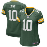 NFL Jordan Love Green Bay Packers Women's Game Jersey - Green