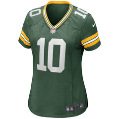 Jordan Love Green Bay Packers Women's Game Jersey Green