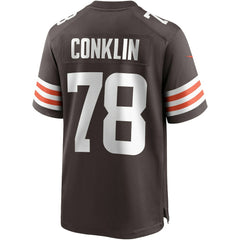 NFL Jack Conklin Cleveland Browns Game Player Jersey - Brown