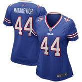 Tyler Matakevich Buffalo Bills Women's Player Game Jersey Royal